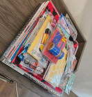 Disney Scrapebook  Paper Stickers  Die Cuts  Ribbons And More - 14 Pounds