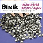 100 Turkoman Tiny Buttons Bellydance Kuchi Tribal New Reproductions