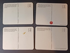 Lot Of 4 New Belgium Brewing Company Beer Coasters Mats   Postcars No Duplicates