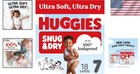 Snug   Dry Size 7 Diapers  18 Count - Cloudsoft  Leakproof   Fragrance-free
