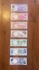 Philippine 1-2-5-10-20-50-100 Pesos  Banknote 1970-1998              Uncirculated