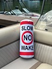 Slow No Wake Buoy Pillow By Hushtubby