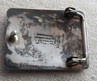 Wilbert Secatero Sterling Silver Belt Buckle Navajo - Vintage