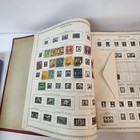 Vintage Ambassador Stamp Collection Album Stamps Inside Wwii Lot Of 2 Albums 