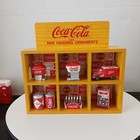 Vintage Coca-cola Christmas Fun 21 Piece Lot - Ornaments Light Covers And More 