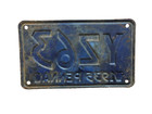 1935 Pennsylvania Shorty License Plate In All Original Condition Yz63