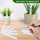 120pcs 4 Inch Plant Labels plastic Waterproof Nursery Stake Tags pot Marker For
