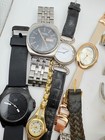 Lot Of 19 Vintage   Modern Women s Wristwatches Mixed Brands Parts Repair