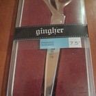 New Gingher 7 1 2   Pinking Shears With Tin Case For Sewing And Crafts