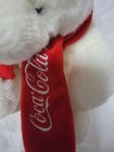 Coca Cola White Bear 8  Sitting Polar Bear Plush Soft Toy Stuffed Animal