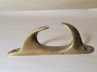 Vintage Bronze brass Boat Mooring Cleat Chock Bit Post Ship Dock Hook Tie-down
