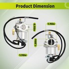 12691-44010 Carburetor Carb For New Wg600 Wg750 Gas Engine Grasshopper