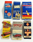 Lot Of 6 Vtg Feature Matchbooks -full-unstruck