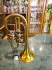 Vintage Cornet Brass Trumpet Soviet Union 1991 Kyiv Orpheus  64 Brass New Mouthp