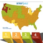 4wd Front Struts W  Coil Spring For 2005 - 2009 Dodge Dakota Mitsubishi Raider