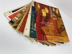 Vintage Lot Of 10 Virden  Lighting Catalogs 1950-1974