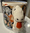 1937 Coronation Mug King George Vi   Queen Elizabeth By Dame Laura Knight Vg