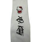 Netflix Xo Kitty Hello Kitty Forever 21 White Satin Necktie Accessory