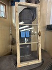 1 - 30 X 13 Vintage Basement Window Sash Rare Find 3 Pane Frame 1970s