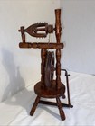 Antique 14    Wood Spinning Wheel Castle Style Turned Legs Sales Mini Sample