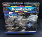 Vintage 1994 Micro Machines Babylon 5 Space Starships  4 65620 Brand New Sealed