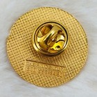 Vtg Saginaw Wheels Michigan Minor League Hockey Souvenir Enamel Lapel Hat Pin