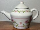 Pretend Play Doll Ceramic Tea Set Wicker Picnic Basket 26 Piece Damaged
