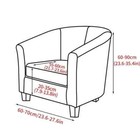 Split Soft Velvet Sofa Cover Armchair Cover Club Sofa Slipcover For Living Room