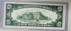 1934 A  10 Ten Dollar Bill Federal Reserve Note Green Seal Serial Number Error