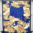 Furisode Kimono Robe  Luxurious Floral Arabesque Design Traditional Wear 9887