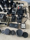 Vintage Camera Lens Collection Lot Mamiya Canon Vivitar Kodak Local Pickup