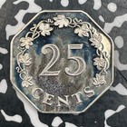 1977 Malta 25 Cents Lot n0117 Proof 