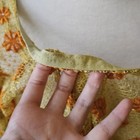 Vintage Handmade 70s Peasant Lace Festival Hippie Blouse