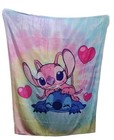 Stitch Fleece Throw Blankets 50x40