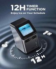 Silonn Nugget Ice Maker - Timer Ice Machine With Self-cleaning  44lbs Day Pebble