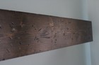 6 1 4  deep You Choose Length   Stain Faux Barnwood Fireplace Mantel Rustic Beam