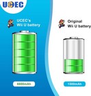 6600mah Rechargeable Battery Pack For Game Controllers - Wireless Battery Replac