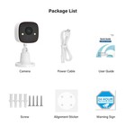 2k Indoor outdoor Ip Wireless Security Camera Wifi Color Night Vision 2way Audio