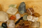 Box Lot Mixed Wicca Reiki Healing Magic Gemstone Stone Rock Collection