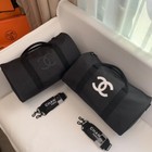 Boston Bag Waterproof Travel Sports Gym Duffle Bag Black