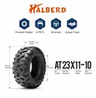 Premium Set 2 23x11-10 Atv Utv Tires 23x11x10 Heavy Duty 6ply Replacement Tyres