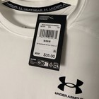 Under Armour Heatgear Long Sleeve Compression Shirt White Men s  medium  Fitted