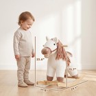 Qaba Baby Rocking Horse  Kids Rocking Horse W  Realistic Sounds