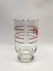 Pimm   s Cocktail Mixing Glass Footed Pitcher Double Spouted Vintage 7  X 3 75 
