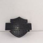 Harley Davidson Motor Cycles Blacked Out Logo Bar And Shield Belt Buckle New