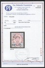 Thailand  64 Scarce Used W  Cert - 1899 10a On 24c Surcharge