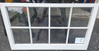 36  X 20  Vintage Window Sash  Old 8  Wood Pane Frame With Glass
