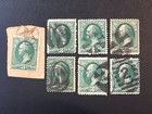 Scott   207 Used Qty 7 Fancy Cancels       2024 Scott Catalogue Value   5 60