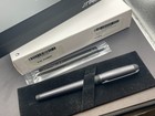 St Dupont France Graphite Guilloche Firehead Black Large Rollerball 412002l  995