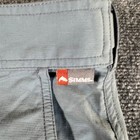 Simms Fishing Products Gray Ripstop Cargo Shorts Mens Xxl Quick Dry Outdoor